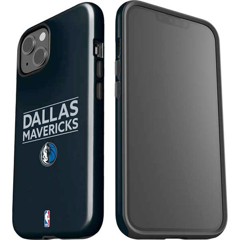 NBA Dallas Mavericks Standard - Blue iPhone 15 Plus Impact Case